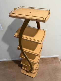 Multi-Tier Wood Display Stand