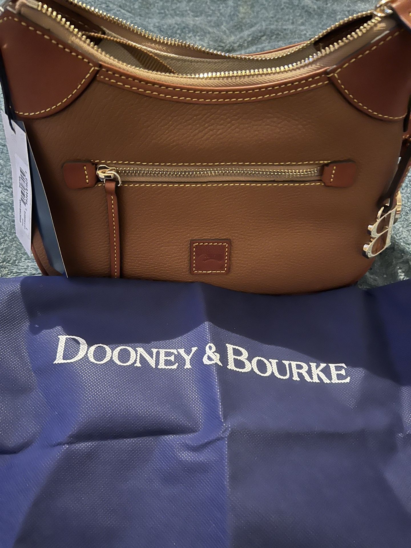 Dooney & Bourke Leather Brown Hand Bag