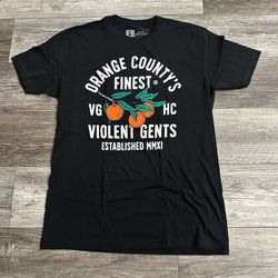 Men’s Violent Gentlemen Orange County’s Finest Shirt Large