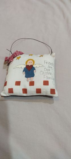 Pillow angel figurine