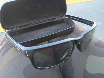 Oakley Holbrook XL Sunglasses + Case (Matte Black)