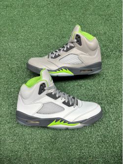 JORDAN 5 GREEN BEAN SIZE 12