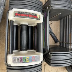 Power Block Adjustable Dumbbell