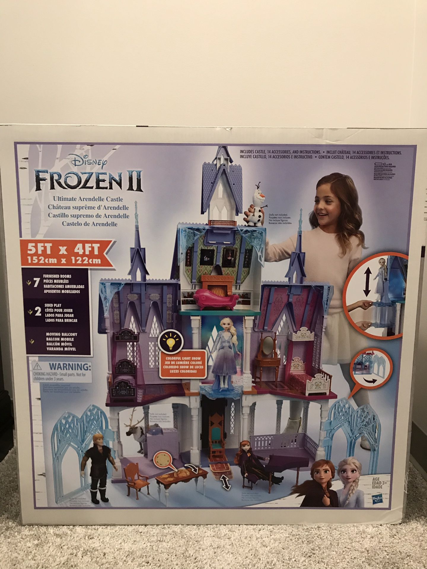 Brand new Frozen II Ultimate Arendelle Castle