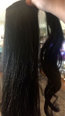 Jet black hi , I’m Miya dream pony tail