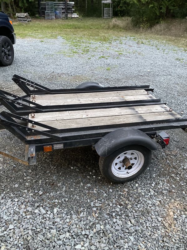 3 rail motorcycle trailer for Sale in Eatonville, WA OfferUp