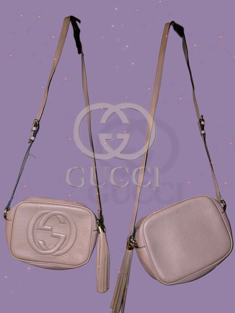 Authentic Gucci Cellarius Calfskin Small Soho Disco Bag