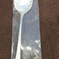 Reed & Barton Cottage Rose Elite Silverplated Sugar Spoon Never Use in plastic