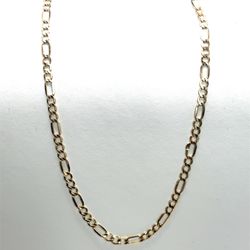 10kt Gold Figaro Chain 