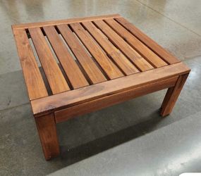 Solid Acacia Wood Outdoor Table-Brand New in Box