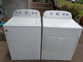 Washer and dryer