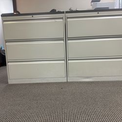 File  cabinets  Several sizes Good working Condition
