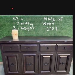 Vintage Wood Sideboard 200$ pick up in downtown LA little Tokyo area