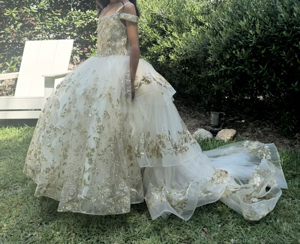 Girls Princess Dress Size 6 8