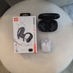 JBL Endurance Peak 3 Earbuds; and Pair Of onn Earbuds 