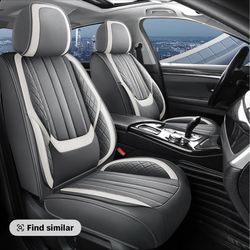 Car Seat Covers for Honda Accord CR-V Civic HR-V Passport, Breathable Anti-Slip, All-Season Comfort