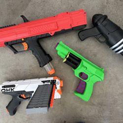 Nerf Imperial QHX Dart Toy Gun Lot Of 4