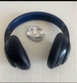 Genuine Beats Studio Pro Wireless Headphones in Navy Blue