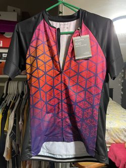 Giro Women’s Jersey Ultraviolet Boxfish Size Large