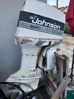 Johson motor. 70hp