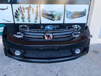 Fits 12-145Honda Civic Mugen RR Style Front Full Bumper