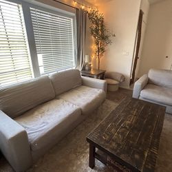 Restoration Hardware Sofa & Loveseat 