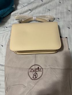 Hermès Constance Bag Cream Epsom Leather
