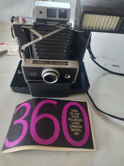 Polaroid #360 camera