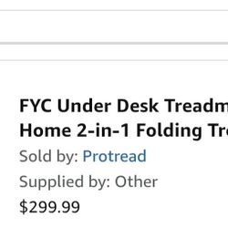 Under The Desk Treadmill