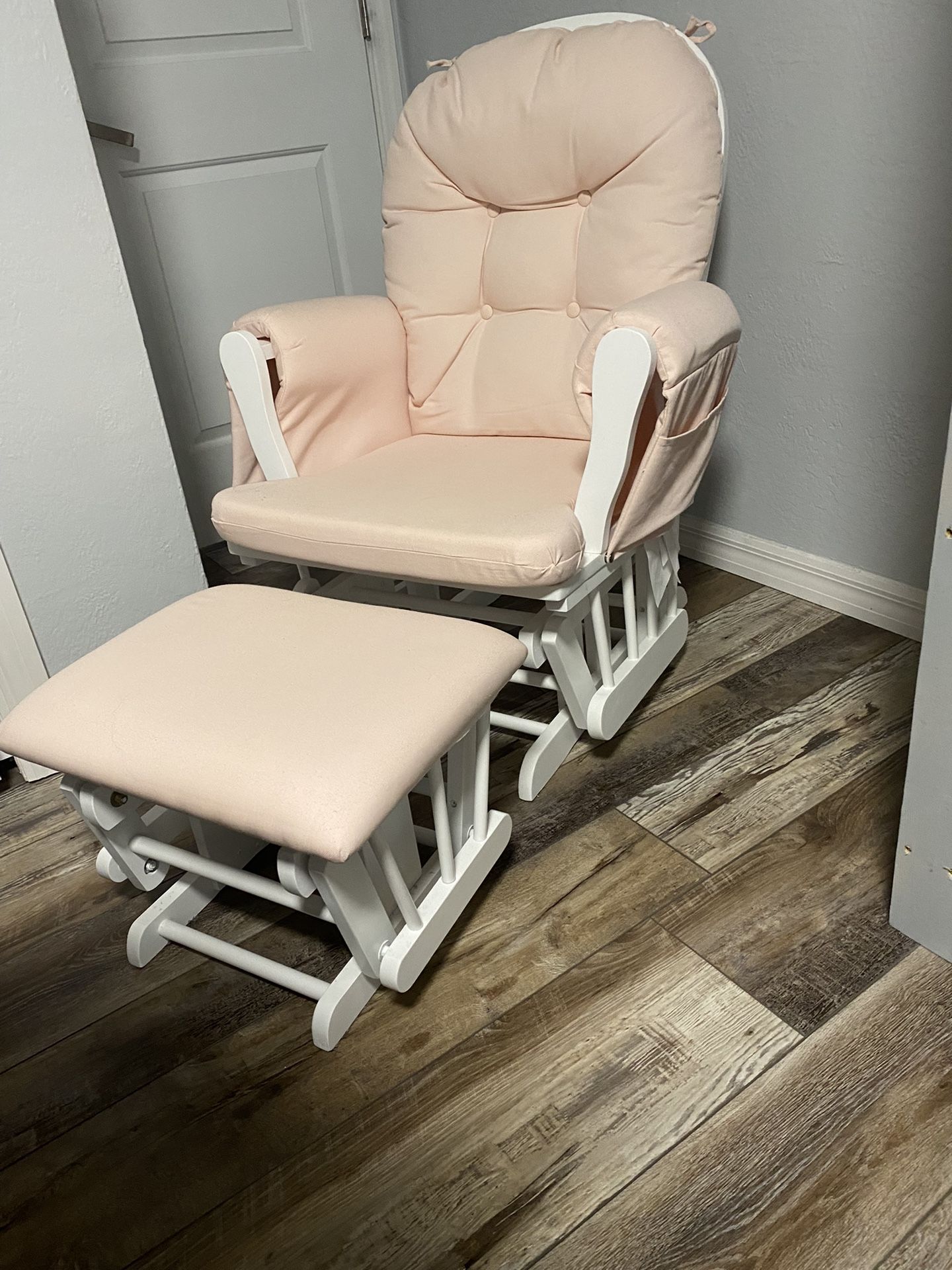 Light Pink Rocking (Nursing) Chair