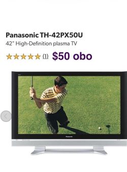 Panasonic TH-42PX50U Viera Plasma 42-inch High-Definition TV