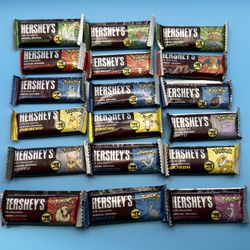 Pokemon Hershey MINI SNACK Bars Special Ed. #1- 18 COMPLETE (Charizard, Mewtwo)