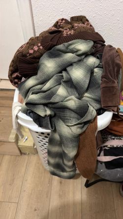 Basket of clothes