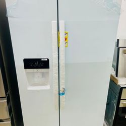 🔥🔥36” Whirlpool Side By Side Refrigerator 