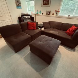 5 Pc. Sectional Incl. Corner Table