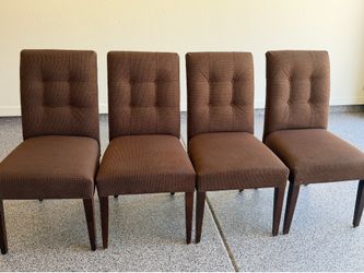 Brown chairs