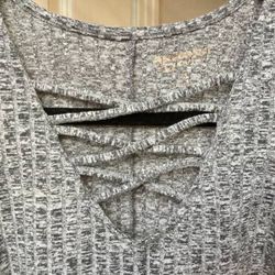 Arizona Jean Criss Cross Womens Tank Top Size XS 