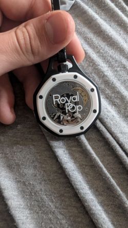 Audemars Piguet x Swatch Royal Pop, pocket watch