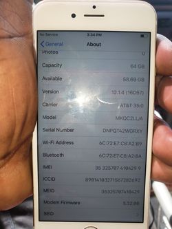 Iphone 6s 64 gig unlocked