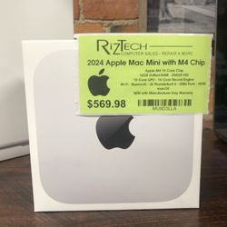 🍎 2024 Mac Mini M4 Chip - Compact Powerhouse! 💻