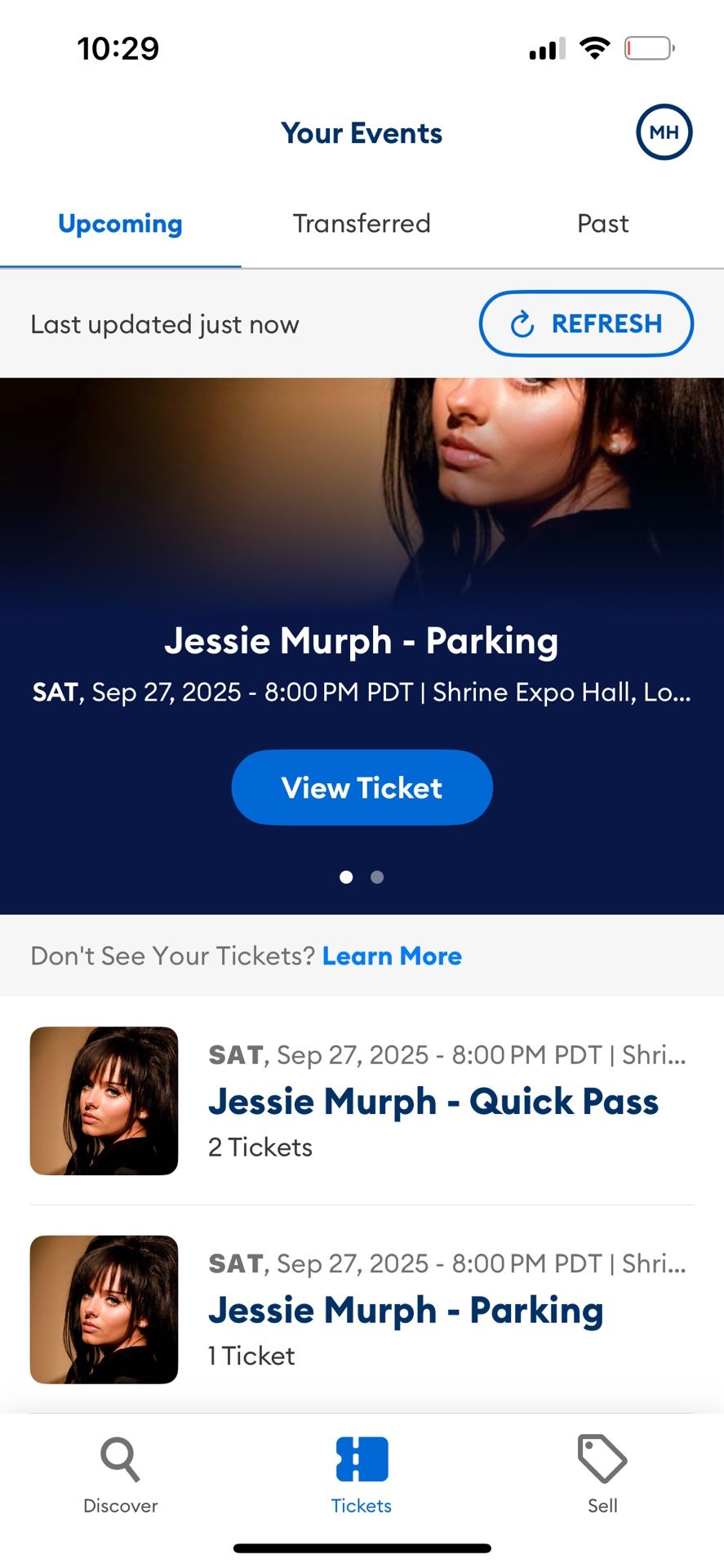 Jessie Murph tickets