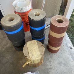 7 Rollos De Liha De Carburo De Silicio De Alta Resistencia De 12 Pulgadas