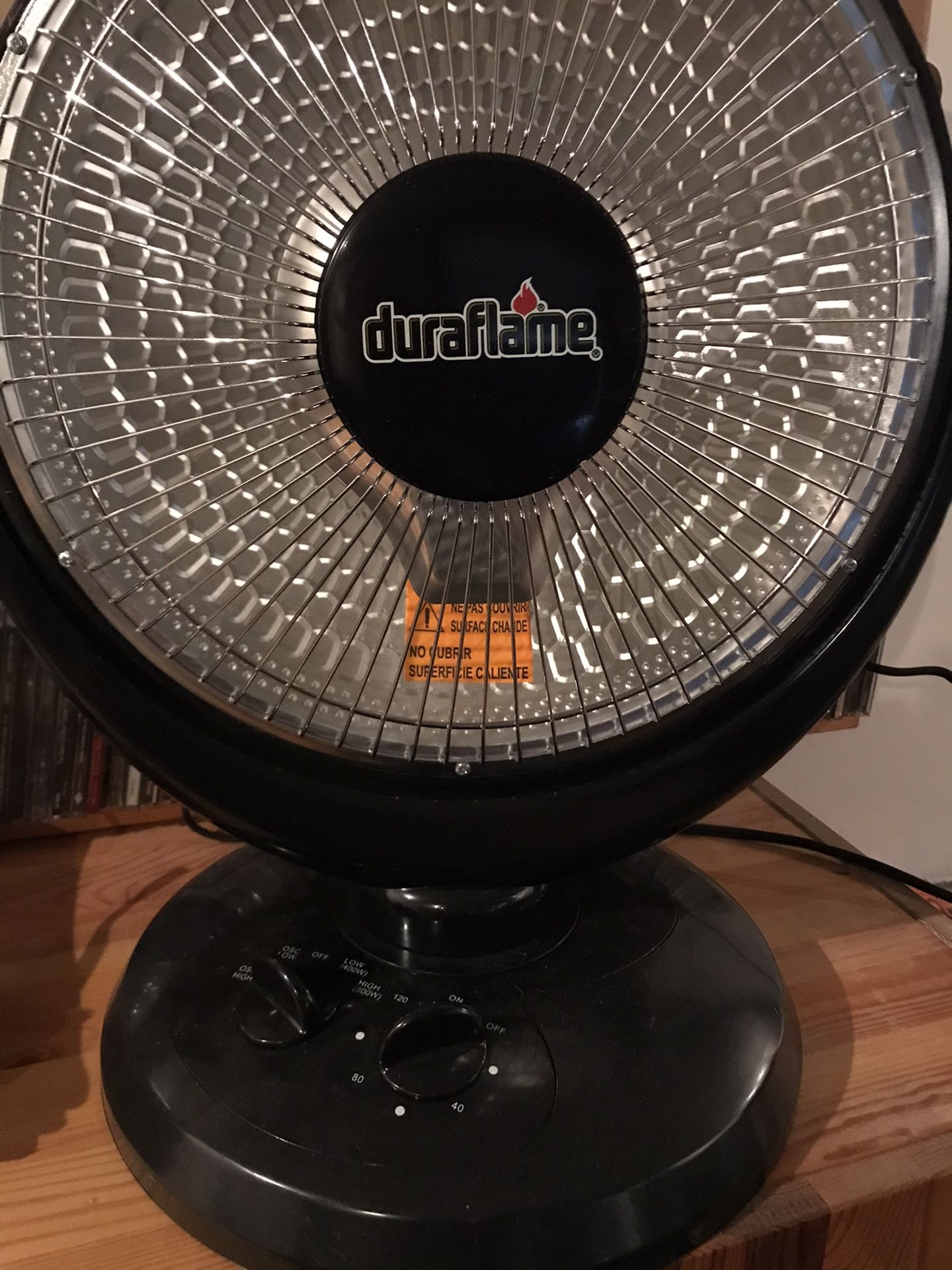 Duraflame infrared oscillating heater for Sale in Seattle, WA OfferUp