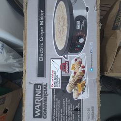 Waring Commercial 16" Electric Crêpe Maker - Professional Grade