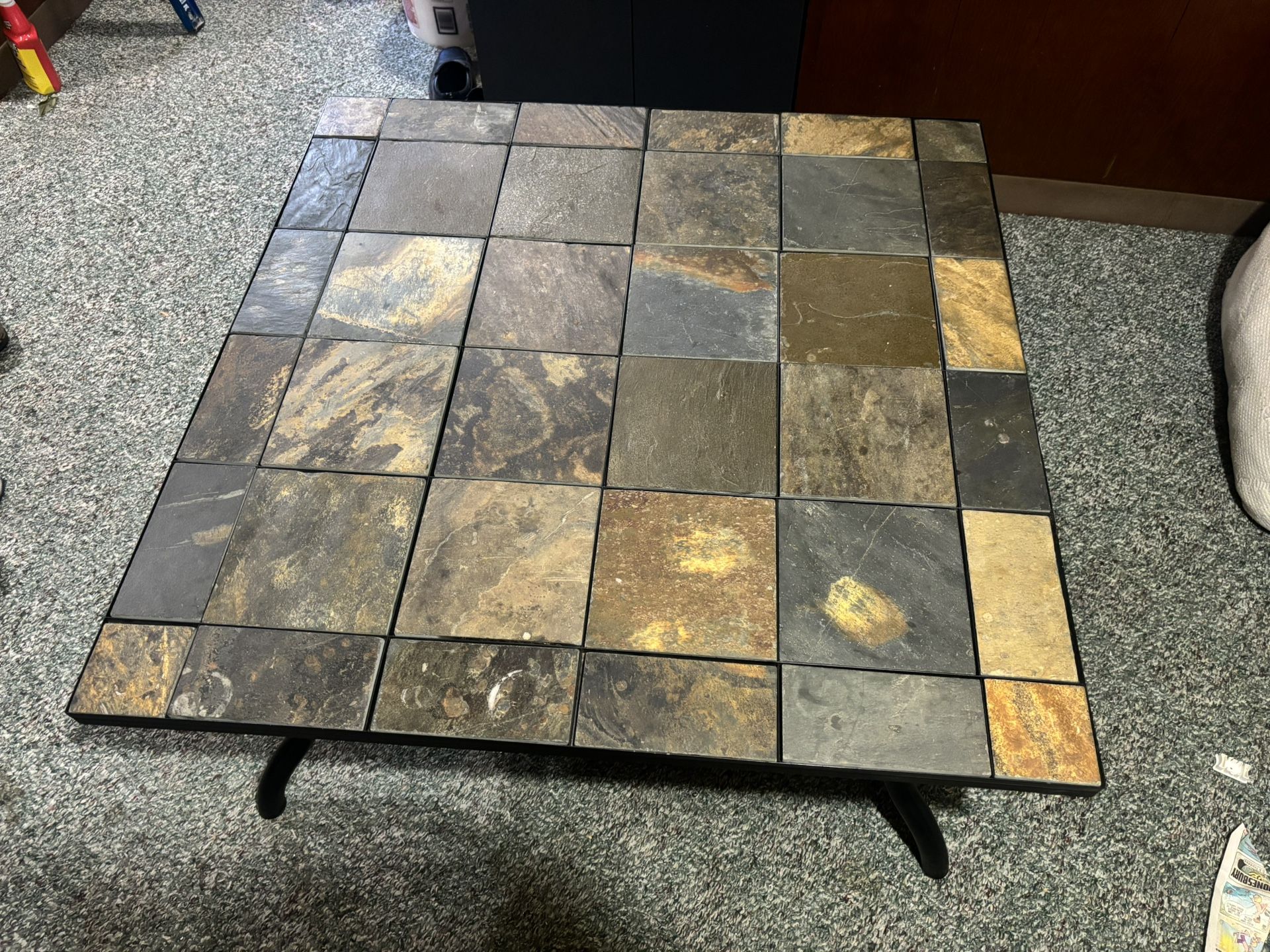 Slate Tile Table