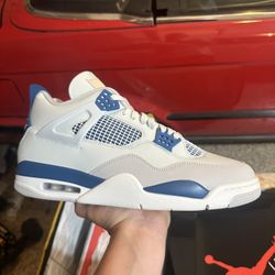 Jordan 4 Military Blue Sz. 13 (listing 2)