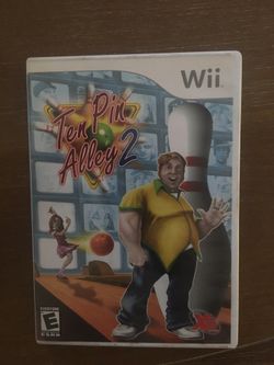 Nintendo Wii ten pin alley 2