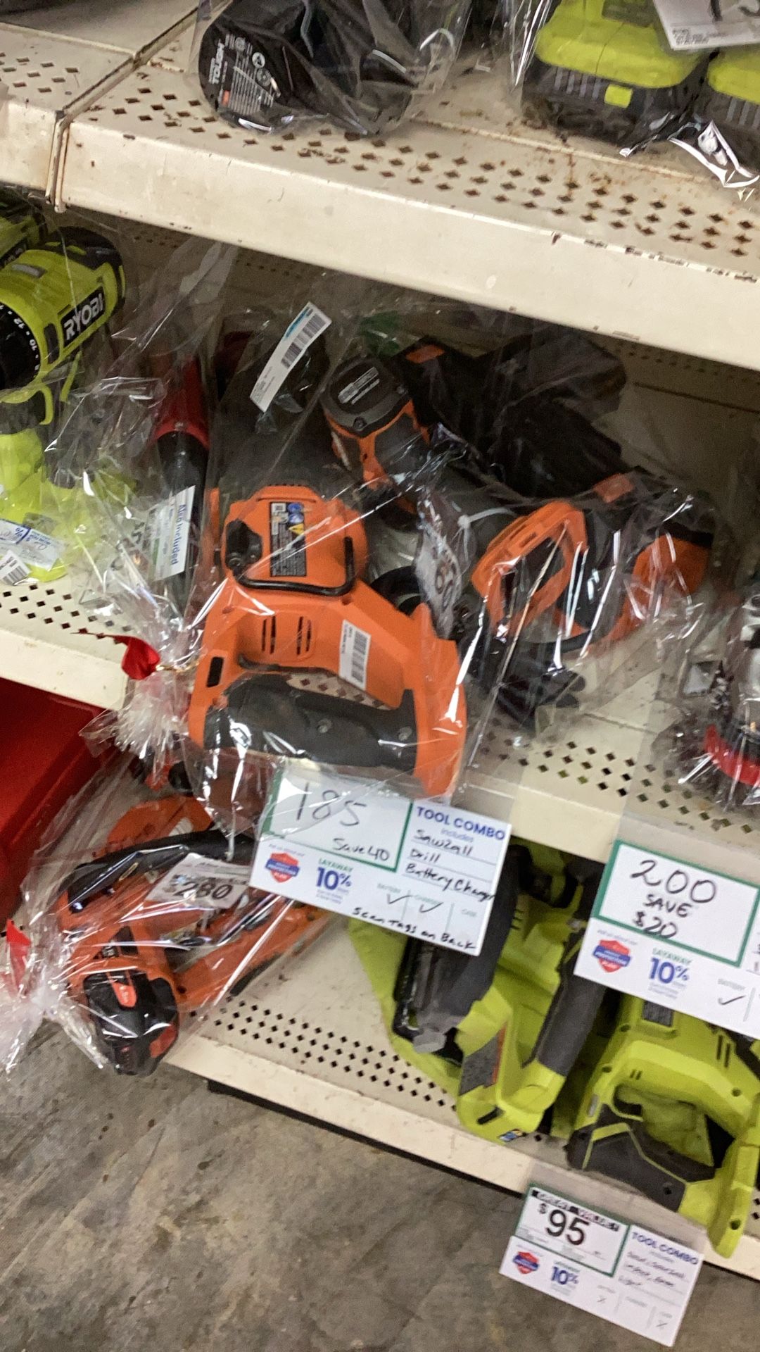 Rigid Sawzall And Drill, Charger And Battery