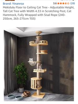 MEKIDULU new floor to ceiling Cat tree