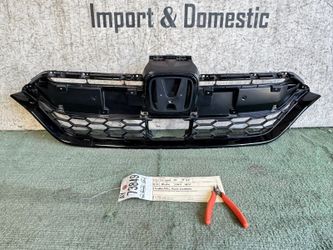 1brokenclip 2020 - 2021 - 2022 HONDA CRV CR-V FRONT BUMPER GRILLE OEM AY73849